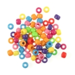 Trimits Plastic Round Multicoloured Beads