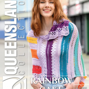 Queensland Collection Rainbow Cake Crochet Shawl Mae