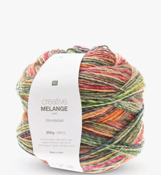 Rico Creative Melange Aran Wonderball 200g