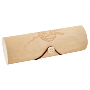 Wooden Crochet Hook Case