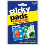 PERMANENT STICKY PADS FOAM D/SIDED x 56