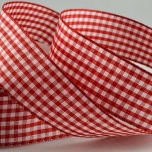 Gingham Ribbon 3 Metres