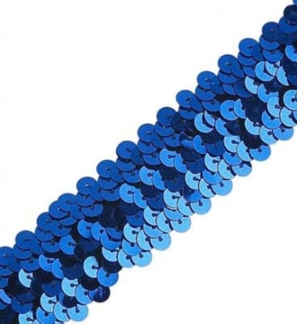 Stretch Sequins 2 Row By The Metre