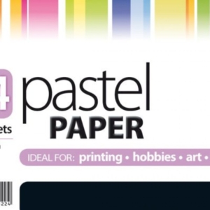 A4 Pastel Paper X 50 sheets 80gsm (SOLD PER PACK)