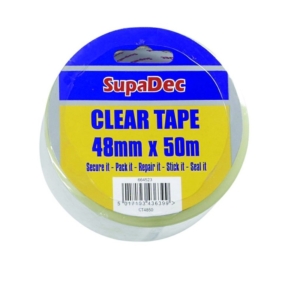 SupaDec Clear Tape