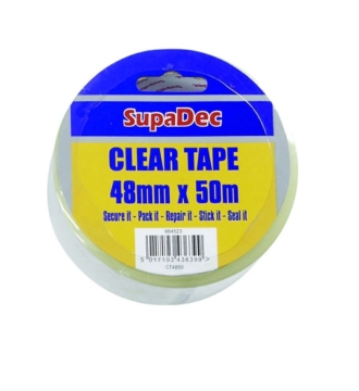 SupaDec Clear Tape