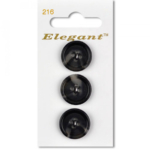 Sirdar Elegant Buttons - Gray 19mm