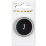 Sirdar Elegant Buttons - Black 38mm