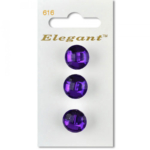 Sirdar Elegant Buttons - Purple  28mm