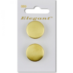 Sirdar Elegant Buttons - Satin Gold 22mm