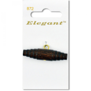 Sirdar Elegant Buttons - Brown 44mm