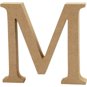 MDF Letter  8cm