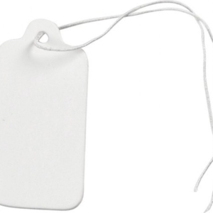 Gift Tags With Elastic String