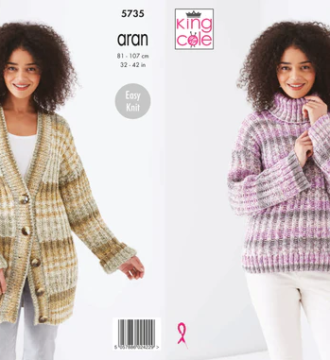 King Cole Knitting Pattern 5735