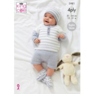 King Cole Knitting Pattern 5981