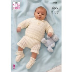 King Cole Knitting Pattern 5985