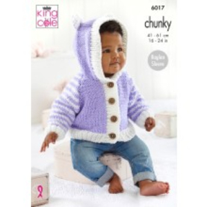 King Cole Knitting Pattern 6017