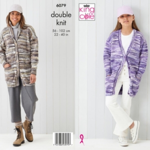King Cole Knitting Pattern 6079