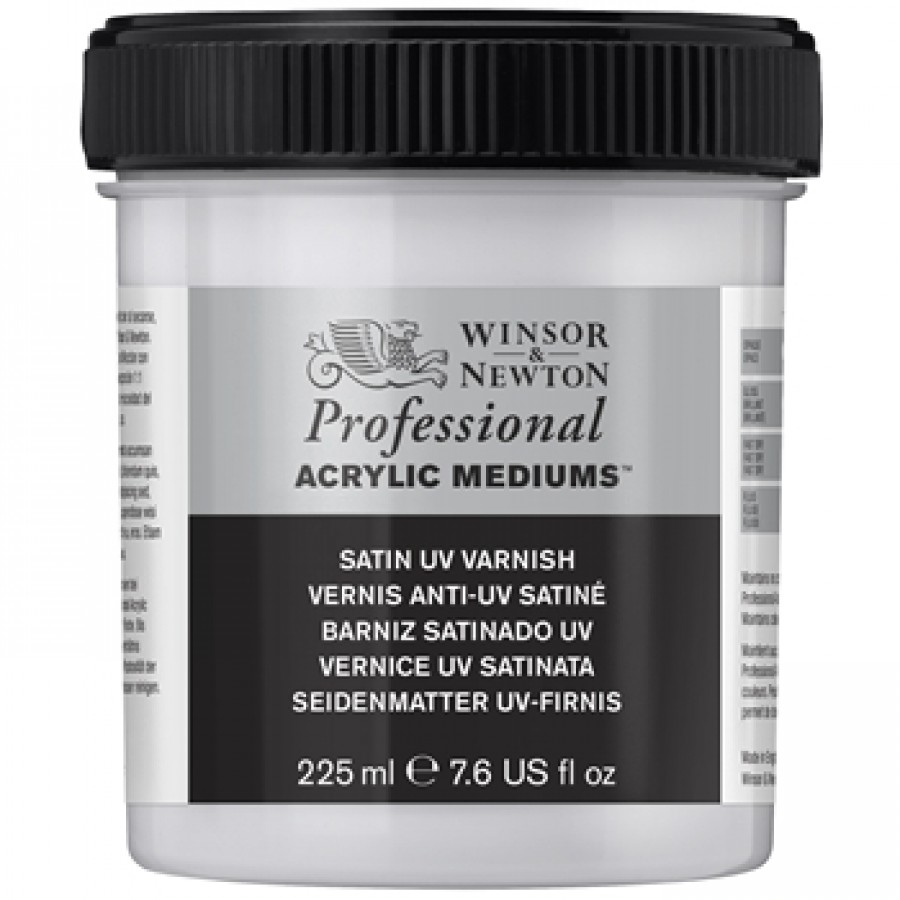 Winsor & Newton Artists' Acrylic Satin UV Varnish 225ml