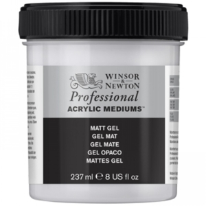 Winsor & Newton Artists' Acrylic Matt Gel 237ml