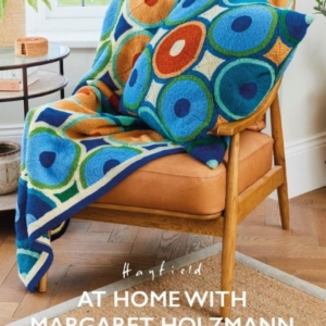 Hayfield At Home With Margaret Holzmann  10 Knitted Blanket Patterns