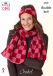 King Cole Crochet Pattern 6440