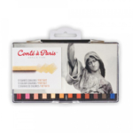 Conté à Paris Carrés Crayons Set of 12 Portrait