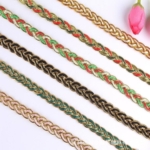 Plaited Braid 1cm SOLD BY THE METRE