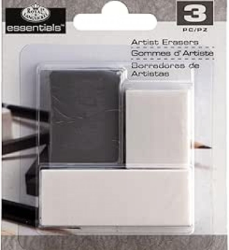 Royal & Langnickel 3 pc Artist Eraser Set