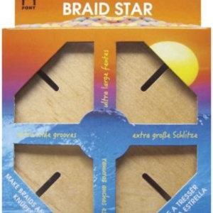 Pony Wooden Braid Star