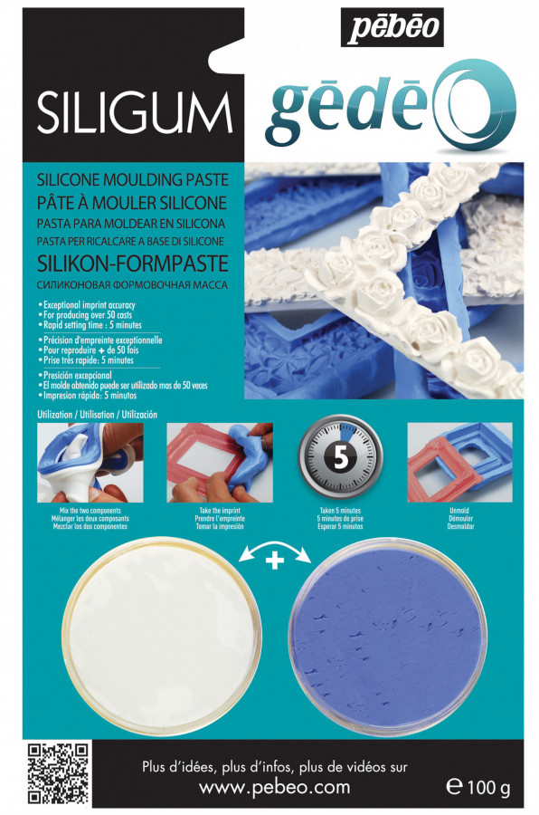 Gedeo Siligum Silicone Moulding Paste 100g