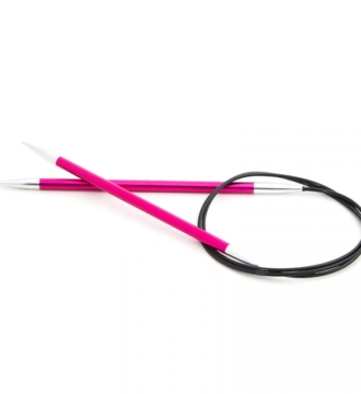 Knit Pro Zing Fixed Circular Knitting Needles  80cm