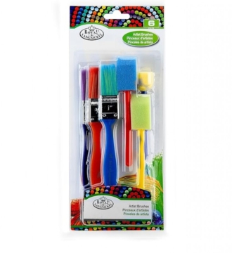 Royal & Langnickel 6pc Variety Brush Set