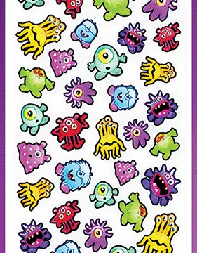 Purple Peach Stickers