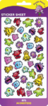 Purple Peach Stickers