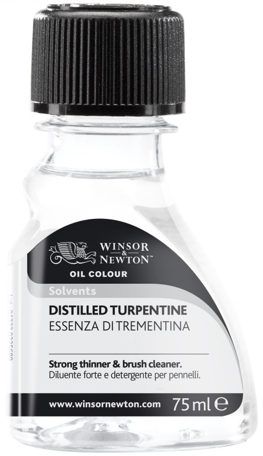 Winsor & Newton Distilled Turpentine 75ml