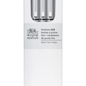Winsor & Newton Fineliner Black 0.8mm (Box of 20)