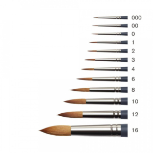 Winsor & Newton Professional Watercolour Synthetic Sable Round Brush