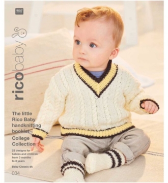Rico Design The Little Rico Baby Handknitting Booklet