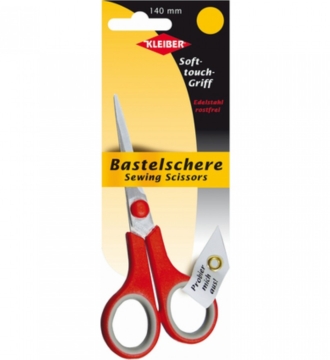 Kleiber 140mm Stainless Steel Soft Grip Craft Scissors