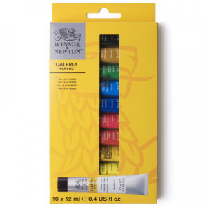 Galeria Acrylic Starter Set 10 x 12ml