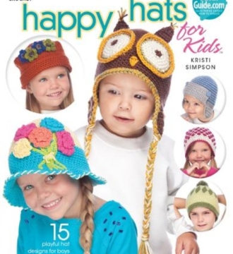 Annies Crochet Happy Hats for Boys & Girls Pattern Book