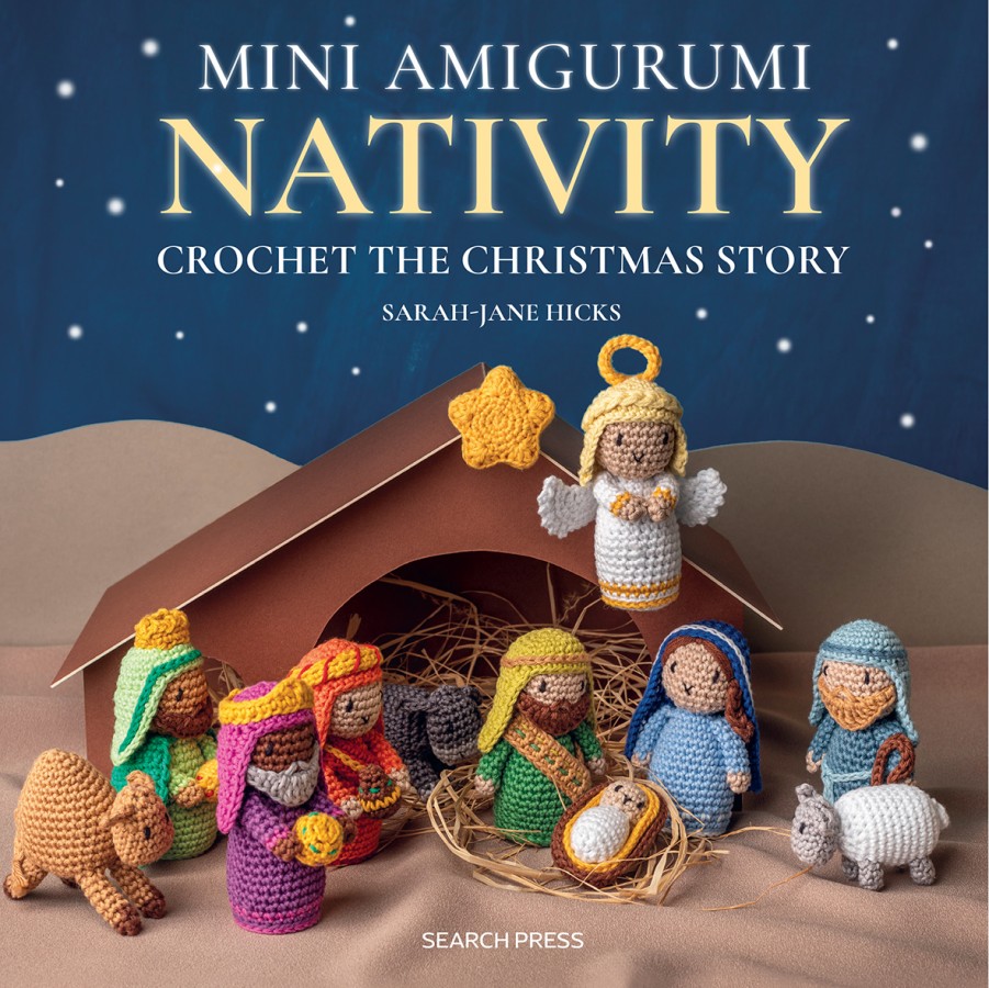 Mini Amigurumi Nativity Crochet The Christmas Story Book