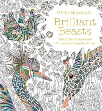 Millie Marottas Brilliant Beasts Colouring Book