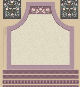 Lewis & Irene Honey Bee Apron Panel