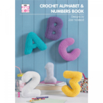 King Cole Crochet Alphabet & Numbers Book