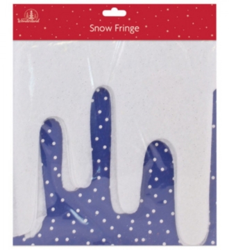 Christmas Snow Fringe