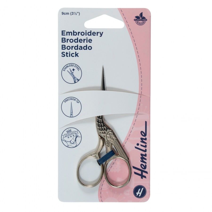 Hemline Stork Embroidery Scissors - Image 2