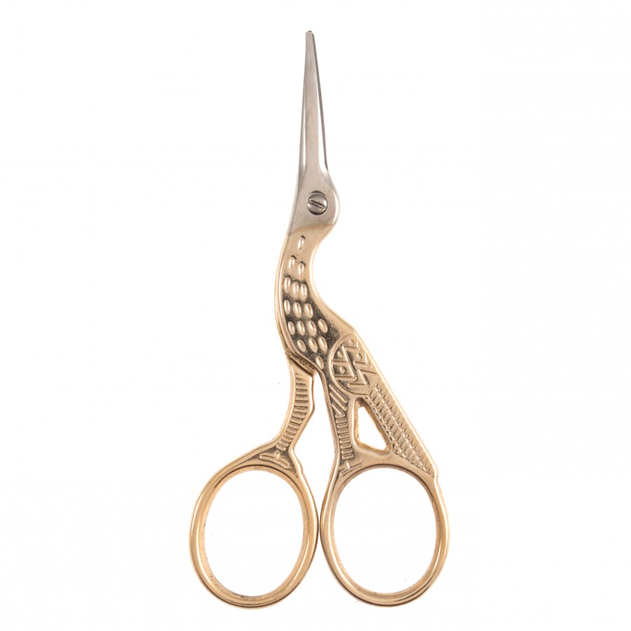 Hemline Stork Embroidery Scissors