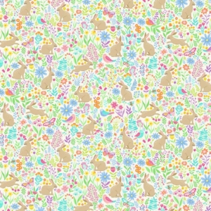 Makower UK  Hello Spring  PRICE PER METRE